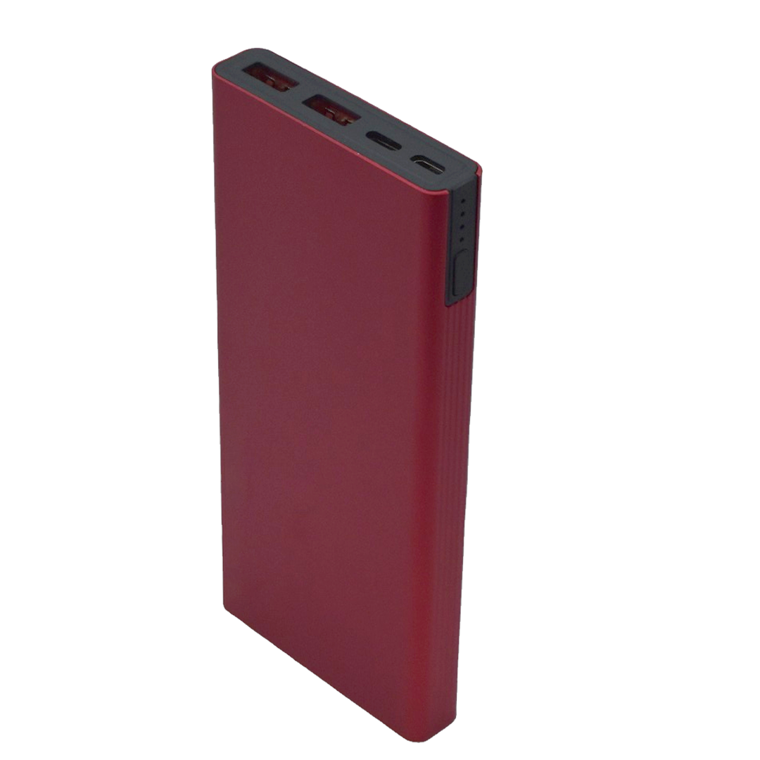 Slim Metal Power Bank 10000mAh – Fast Charging Lithium Polymer Battery