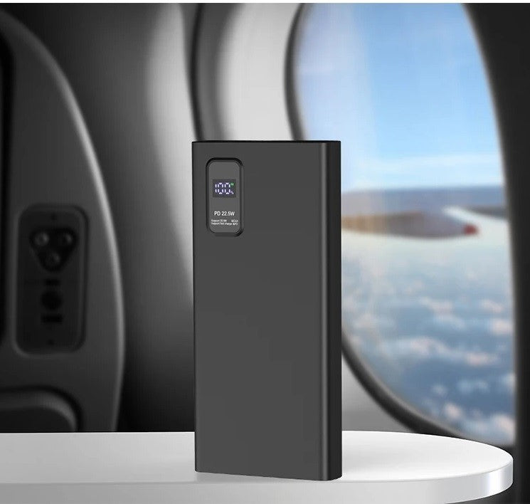 10000mAh Fast Charging Power Bank – 22.5W Quick Charge, PD 18W, Slim Digital Display Portable Charger