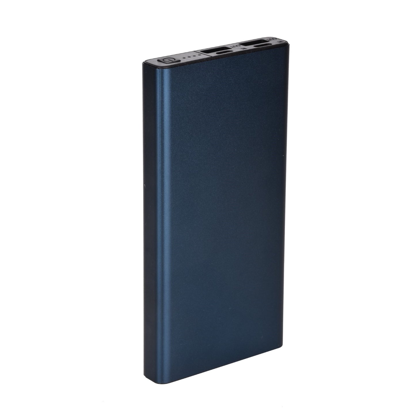 10000mAh Slim Power Bank – Ultra Thin Portable Charger with Dual USB & LED Indicators (Red)