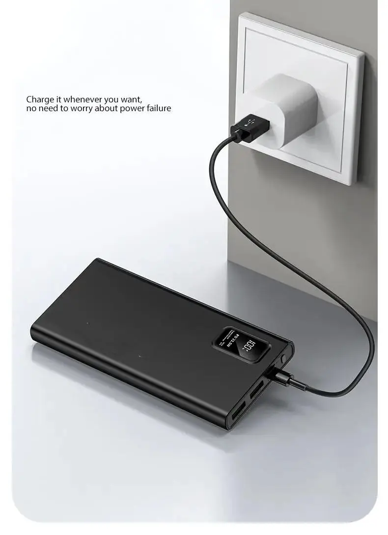 10000mAh Fast Charging Power Bank – 22.5W Quick Charge, PD 18W, Slim Digital Display Portable Charger
