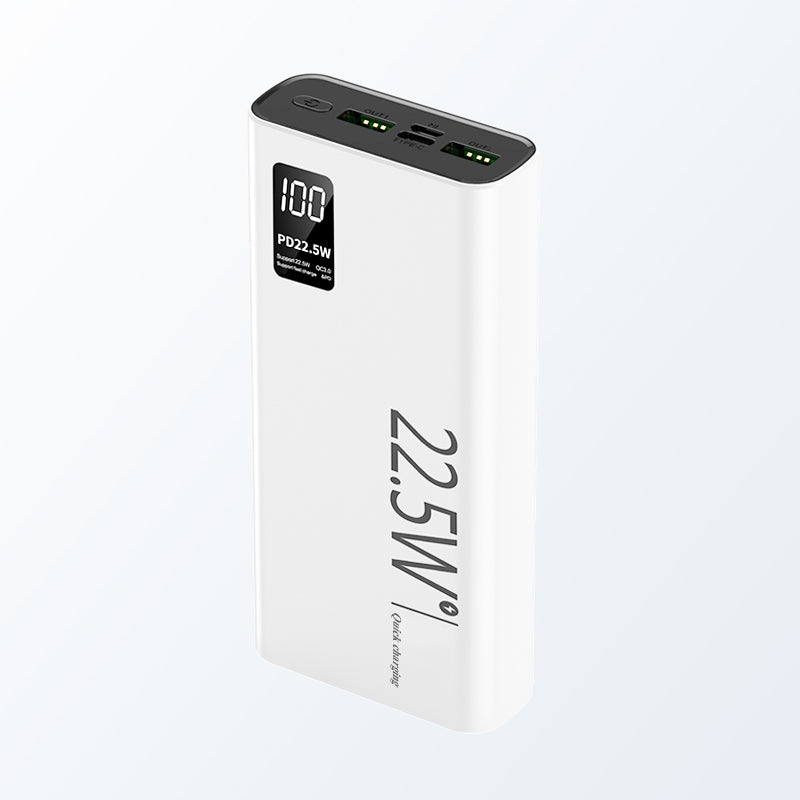 20000mAh Power Bank – 22.5W Super Fast Charging Portable Charger with LED Display & USB/PD Interface