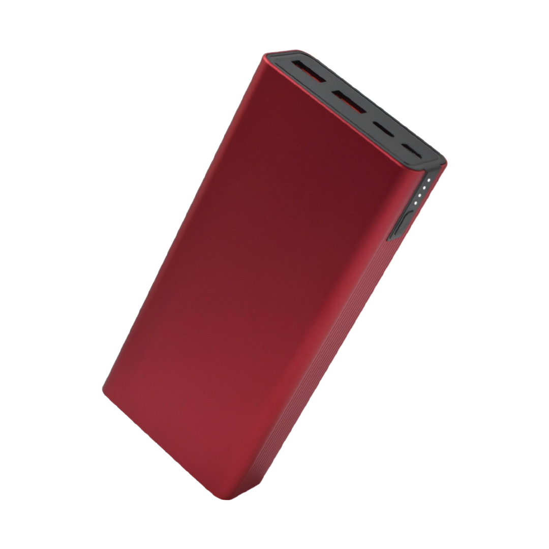 20000mAh Metal Power Bank – Fast Charging Dual USB & Type-C | Lithium Polymer Battery